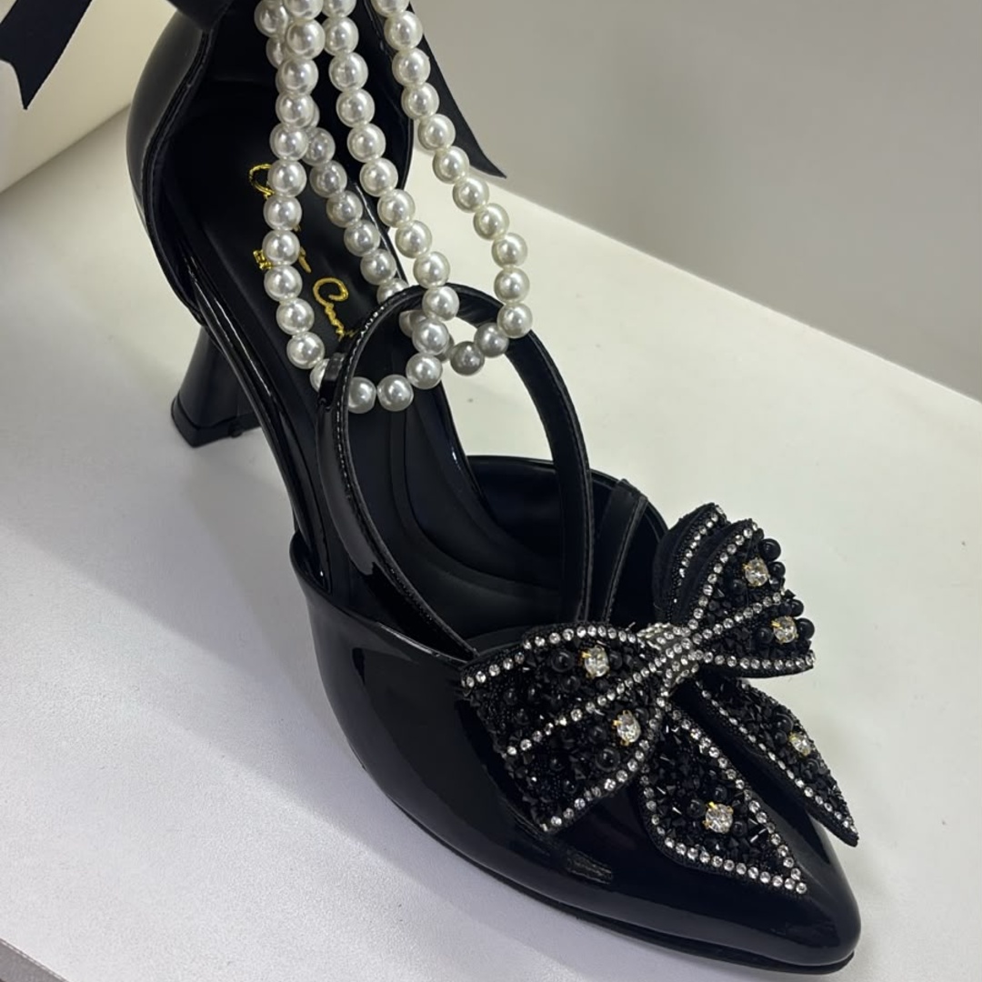Stiletto Fátima Copa Negro