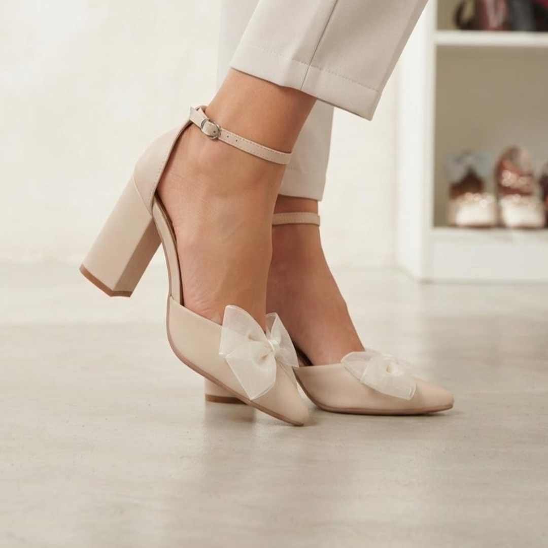 Stiletto Lola Hueso X9 Cuadrado