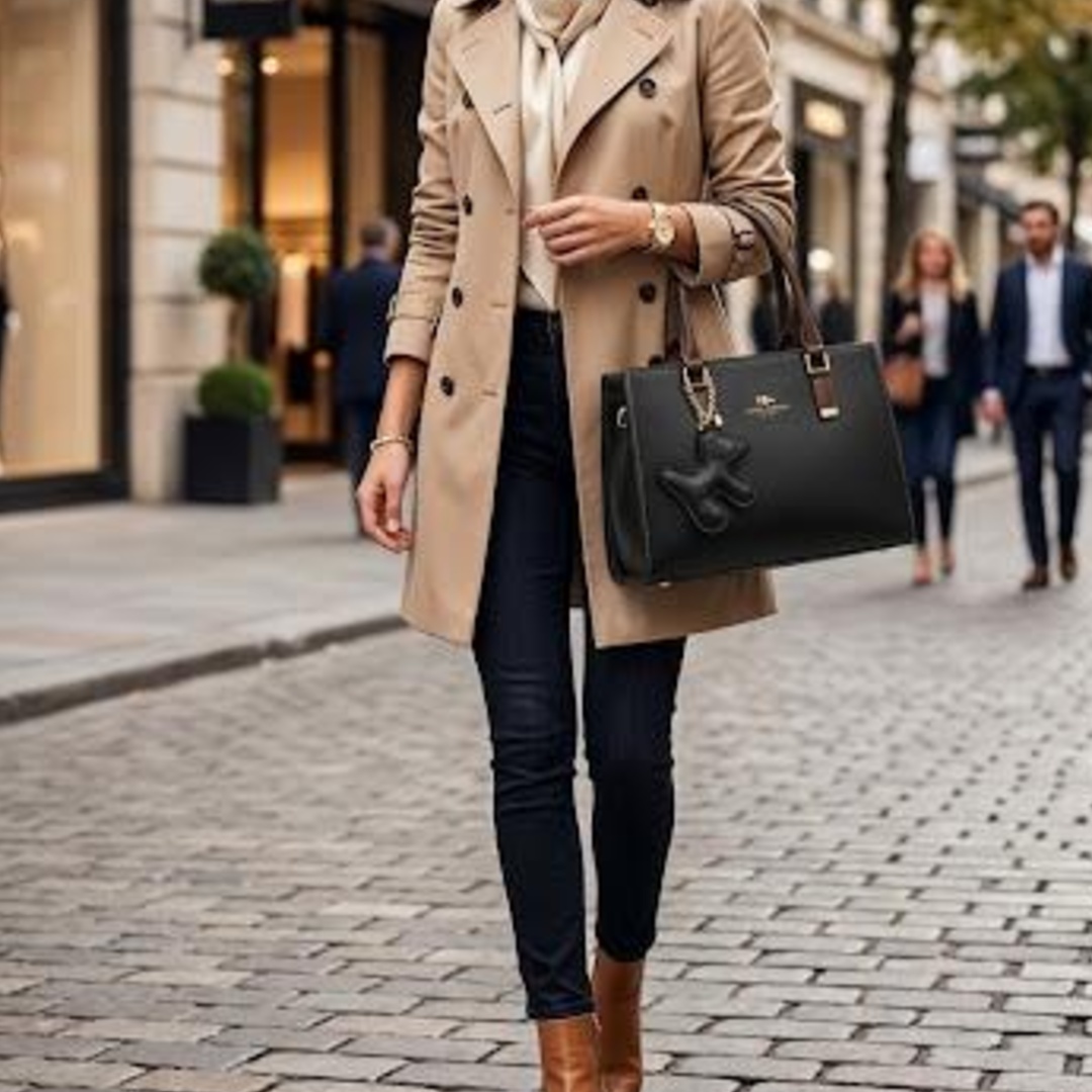 Cartera Luomandaishu Con Llavero De Perrito