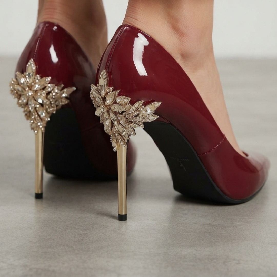 Stiletto Cloe Vino X12