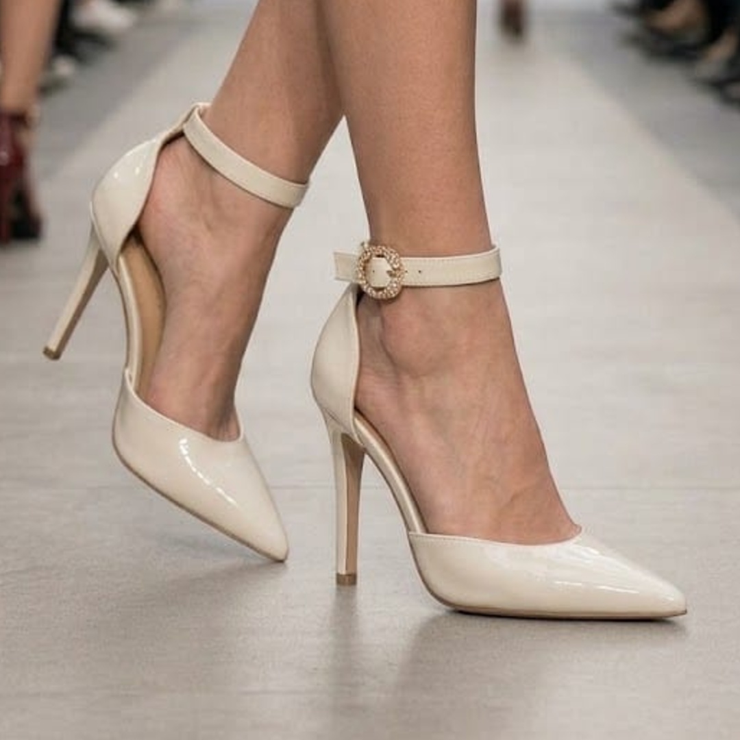 Stiletto Amanda Hueso X9 Delgado