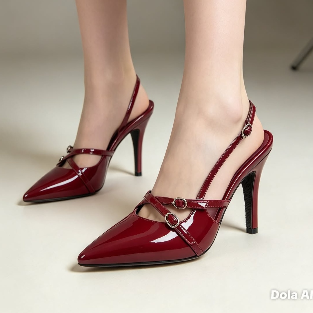 Stiletto Elisa Vino X9