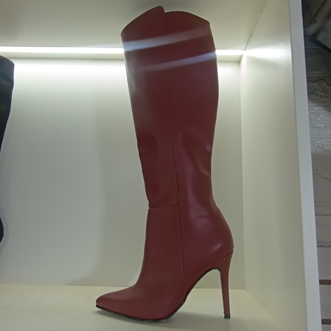 Botas Alexa Vino Taco Delgado X9