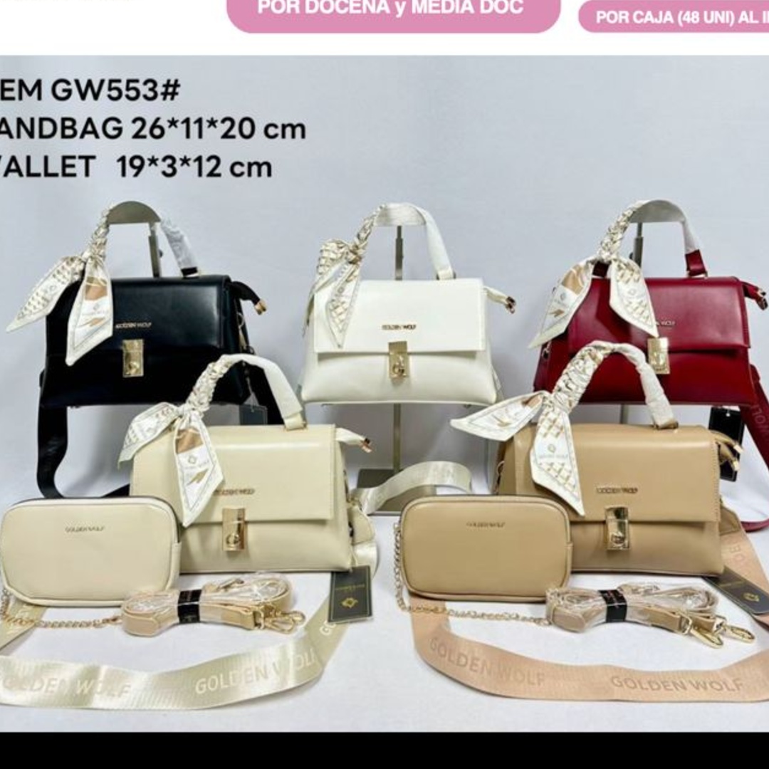 Cartera Gw553# Golden Wolf
