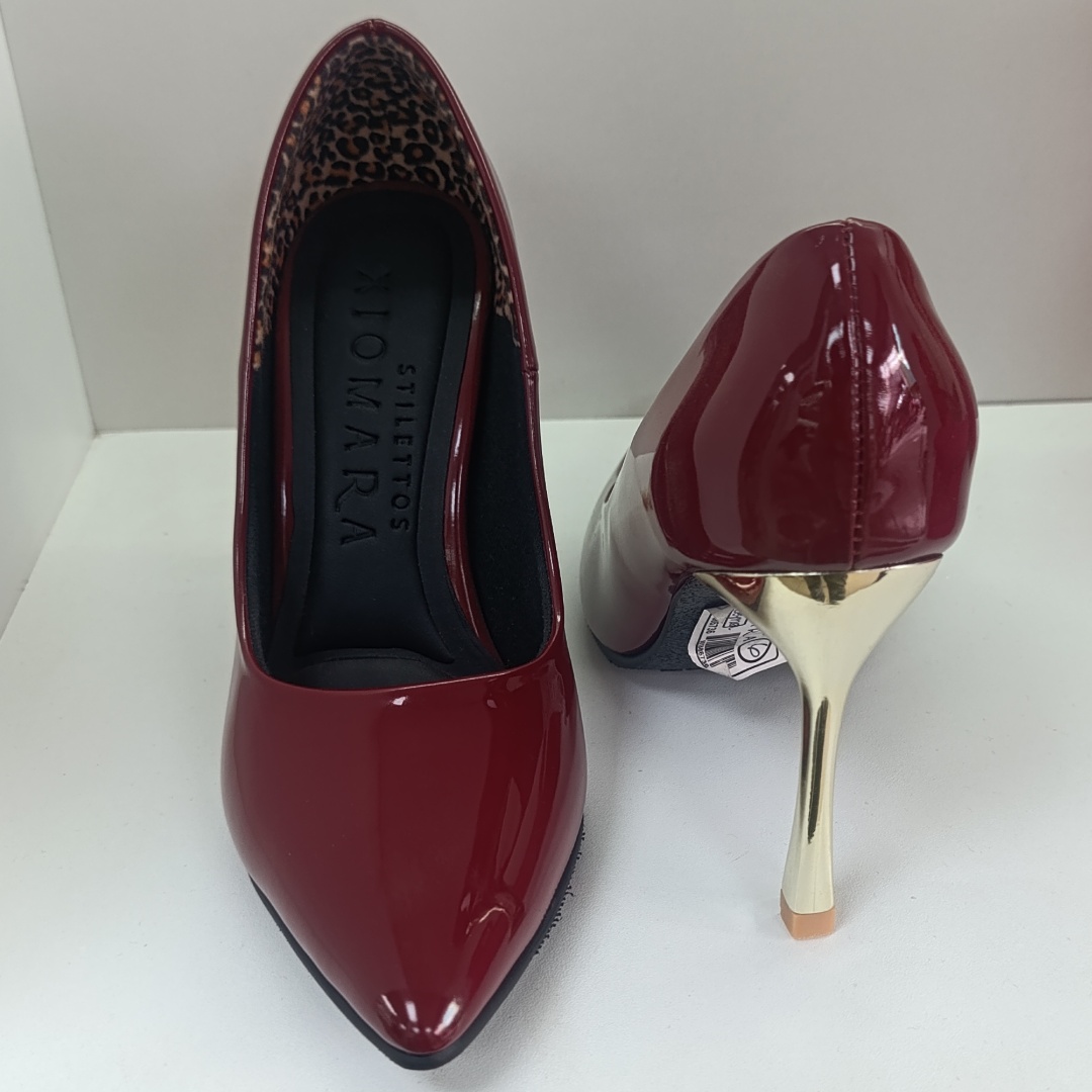Stiletto Vino Reina Cromado X9