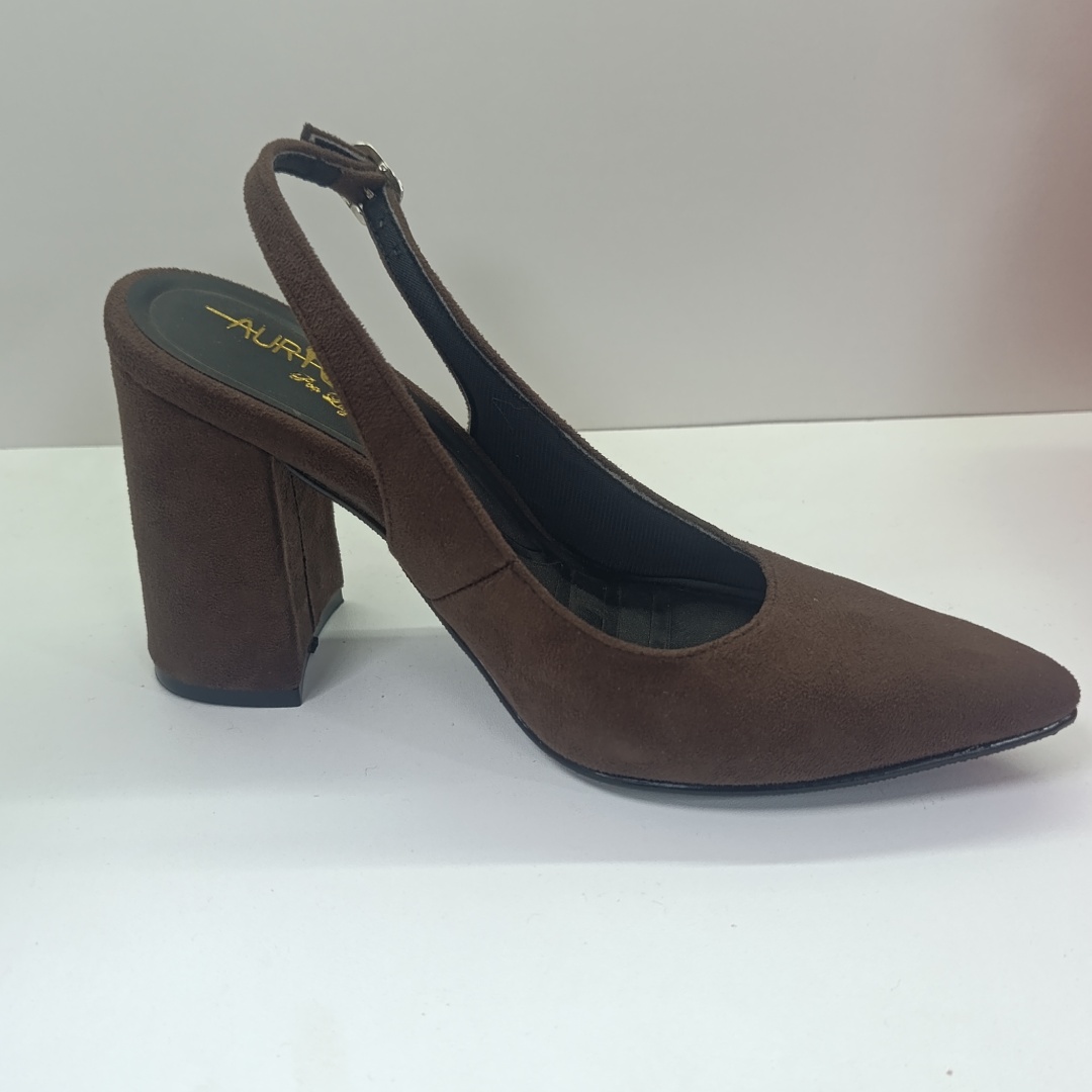 Stiletto Dest. Chocolate Taco Cuadrado X9