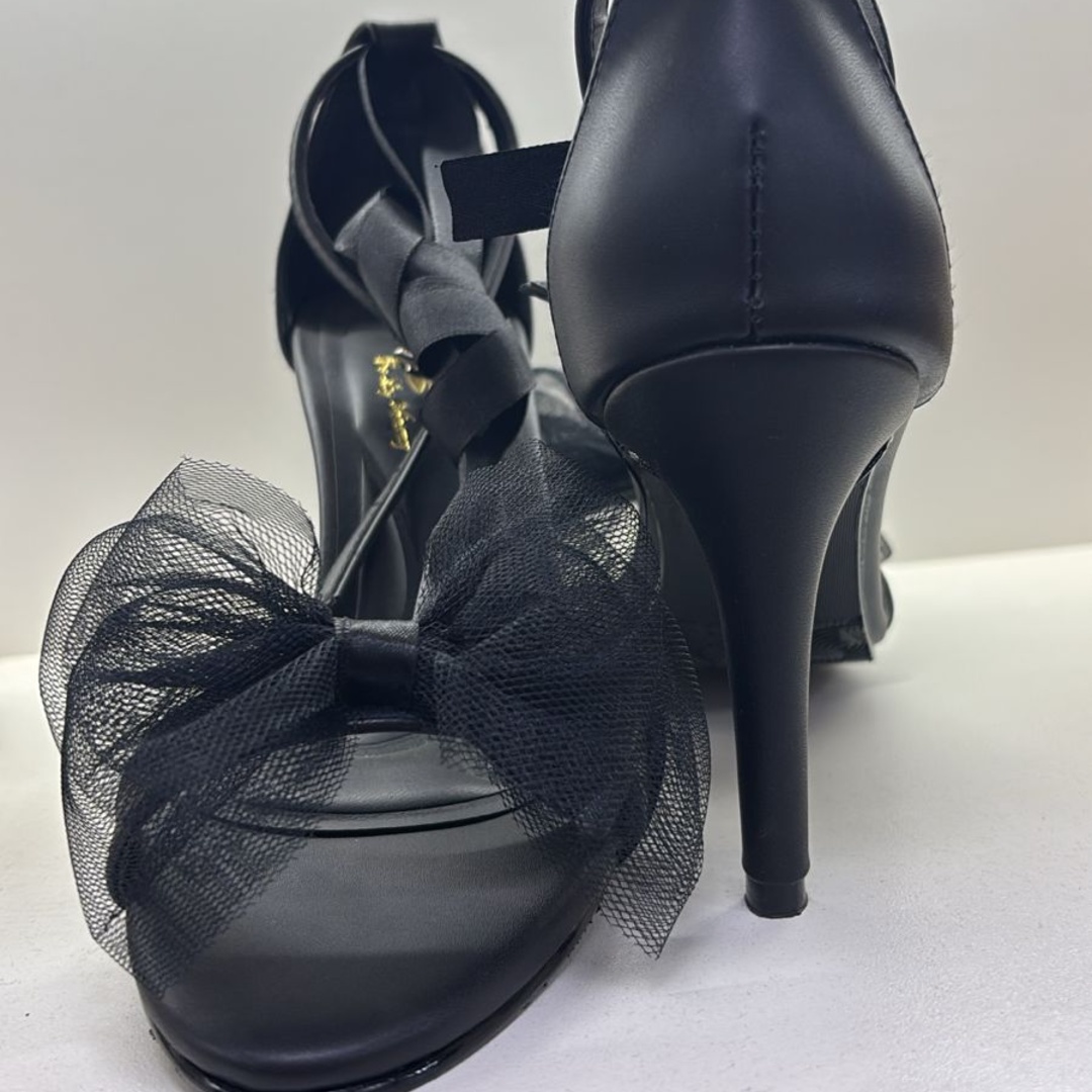 Sandalia Isabella Negro X9 Cuero