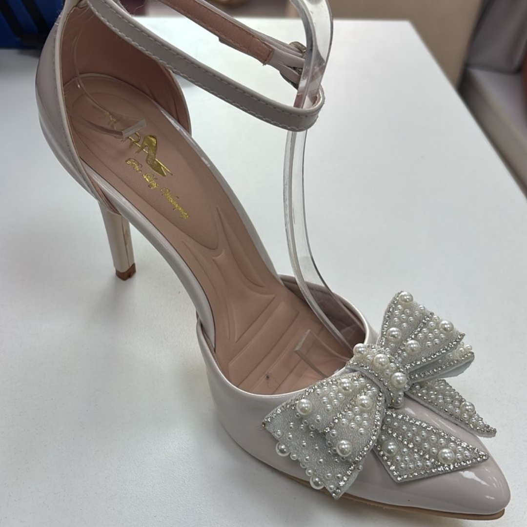 Stiletto Jazmin Hueso X9 Delgado