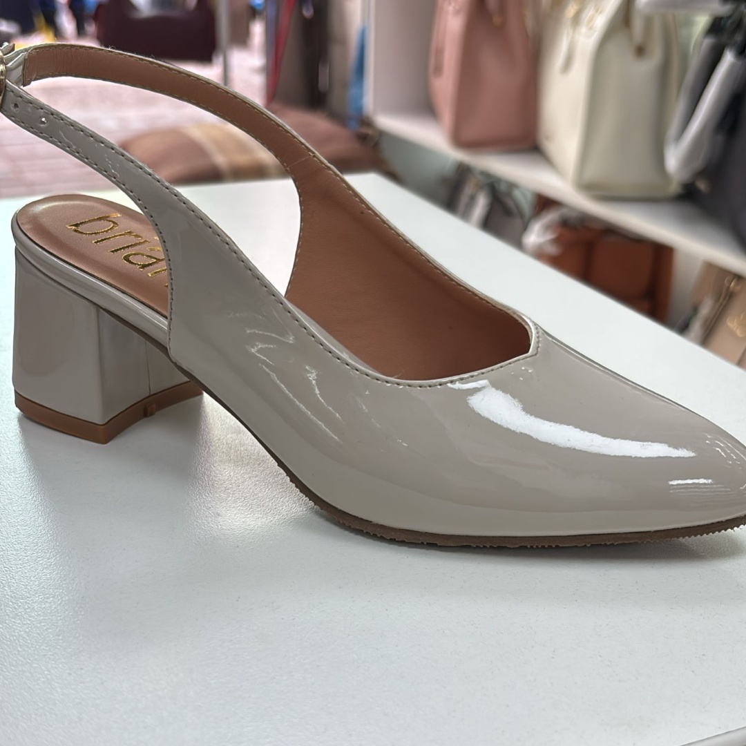 Stiletto Hueso X5 Cuadrado Brianna