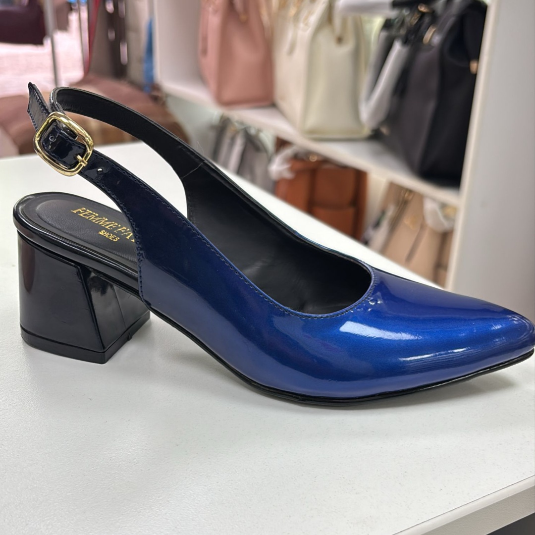 Stiletto Azul Tornasol X5 (Oferta)