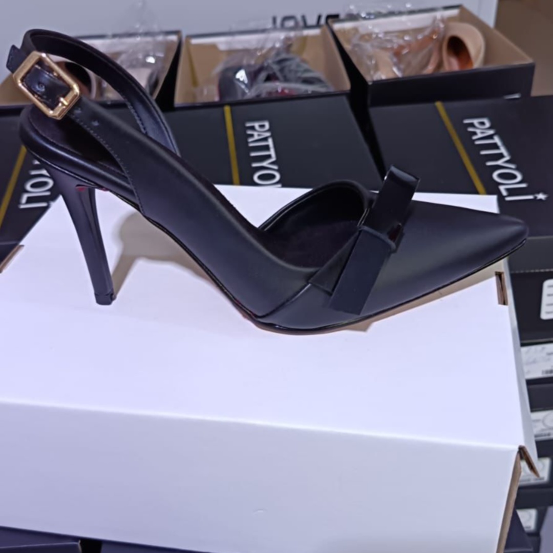 Stiletto Melany X9 Delgado (Negro)
