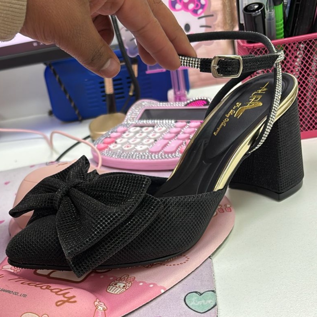 Stiletto  Charlotte  Negro X7